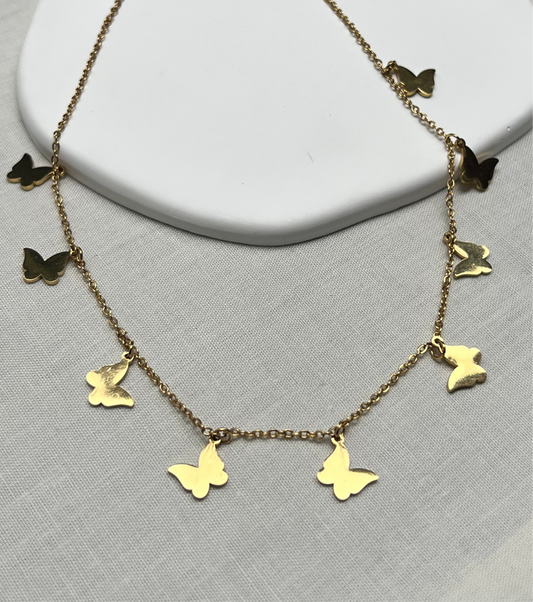 Butterfly fly away